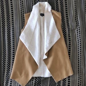 Moving Sale Splendid Keane Sherpa Shearling Vest S